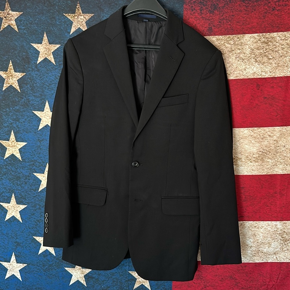 Black suit jacket. 36 R slim fit. Jos. A Banks